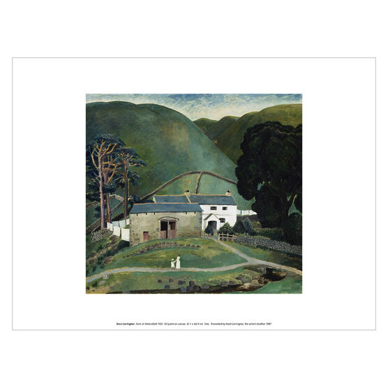 Dora Carrington Farm at Watendlath art print